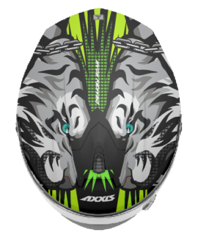 AXXIS - DRAKEN S ROAR B3 MAT FLUOR YELLOW