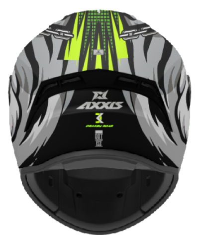 AXXIS - DRAKEN S ROAR B3 MAT FLUOR YELLOW