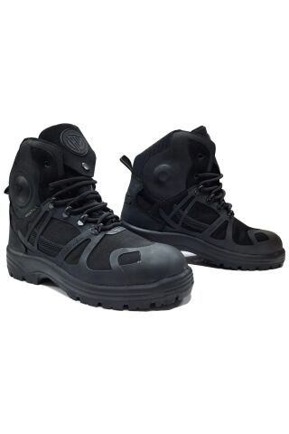 Rockwell Kripton Air Cordura Motosiklet Botu Siyah