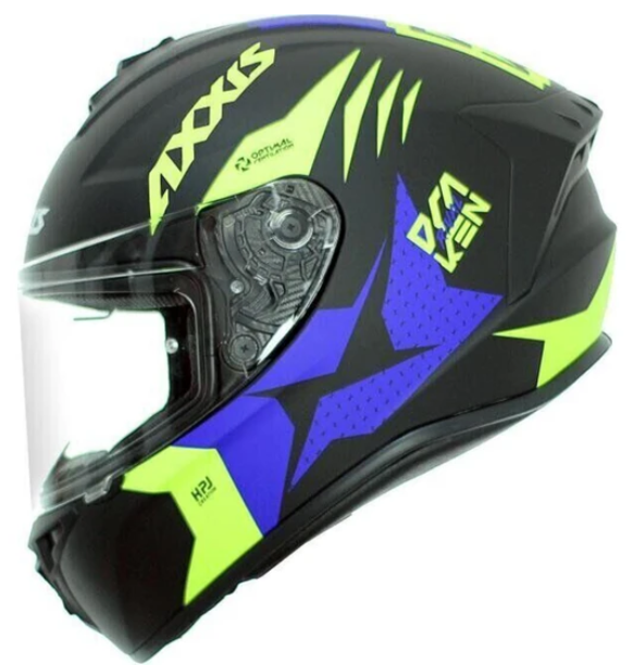 Axxis Draken Rival B3 Matt Fluor Yellow
