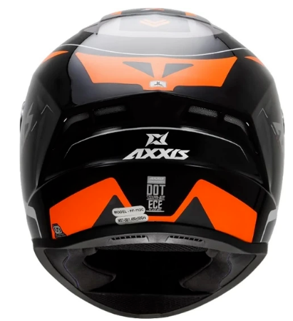 Axxis Draken S Wind Mat Fluor Orange Kask