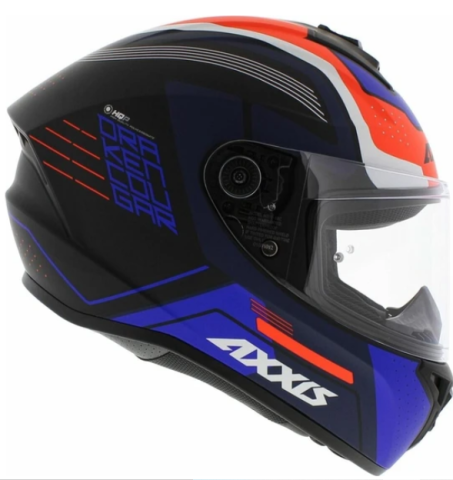 Axxis Draken Cougar Matt Blue Kask
