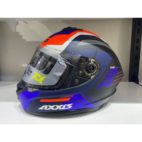 Axxis Draken Cougar Matt Blue Kask