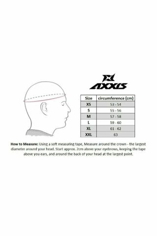 Axxis Draken S Garglen Matt Fluor Orange Kask