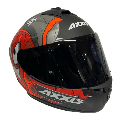 Axxis Draken Garglen Matt Red Kask