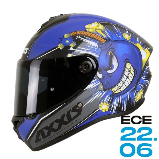 AXXIS DRAKEN S BOMBS B7 MATT BLUE