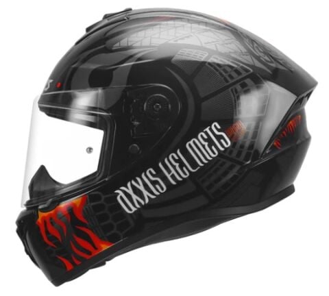 Axxis Draken Maori Devil Matt Red Kask