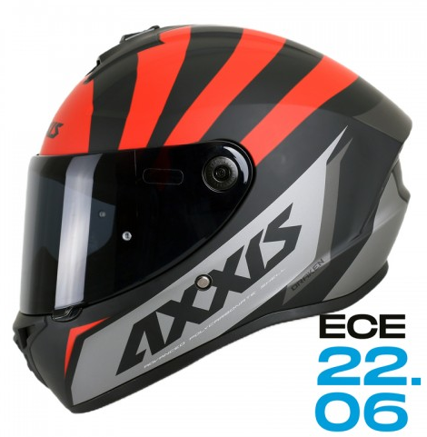 Axxis Draken S Premier Matt Red Kask