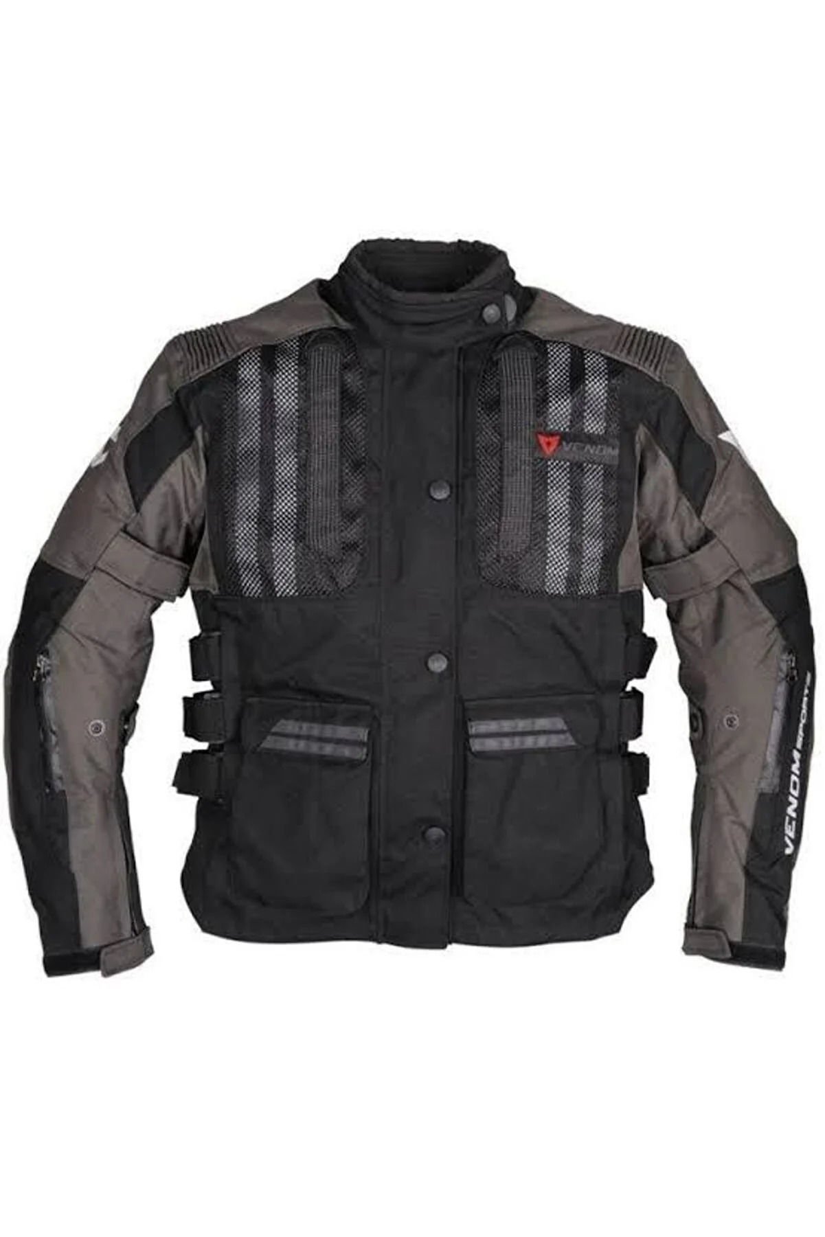 Venom Tourex Montu 3 Katlı (Siyah-Koyu Gri)