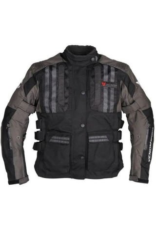 Venom Tourex Montu 3 Katlı (Siyah-Koyu Gri)