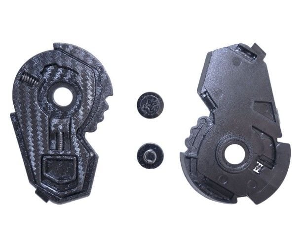 CGM 311 BLAST Tam Kapalı Kask için Siyah Vizör Sabitleme Kiti