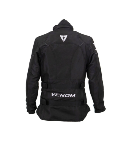 Venom Touring Pro Erkek Motosiklet Montu Siyah