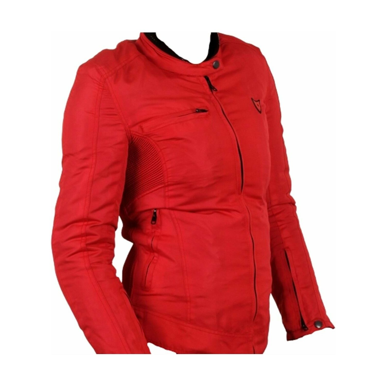 Venom Lady Alice Kırmızı Kadın Motosiklet Montu