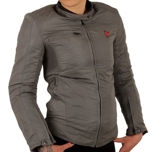 Venom Lady Alice Gri Kadın Motosiklet Montu