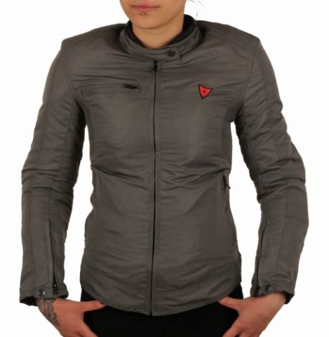 Venom Lady Alice Gri Kadın Motosiklet Montu