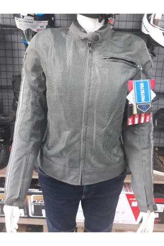 Venom Jessy Lady Gri Motosiklet Montu