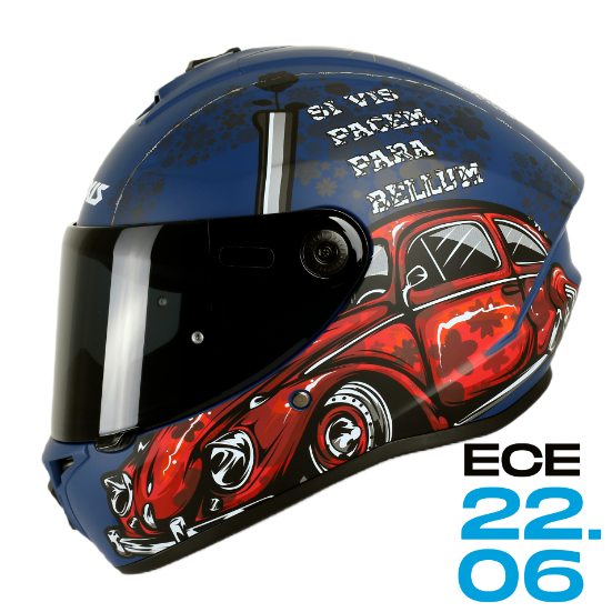 AXXIS DRAKEN S IRON PEACE MATT BLUE