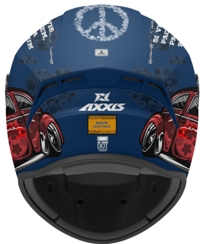 AXXIS DRAKEN S IRON PEACE MATT BLUE