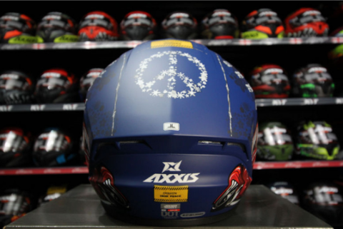 AXXIS DRAKEN S IRON PEACE MATT BLUE