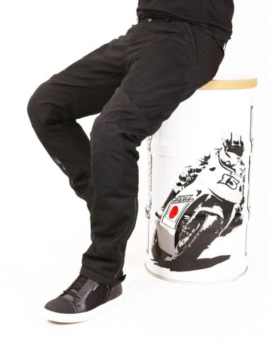 Venom Urban Fileli  Motosiklet Pantolonu Siyah