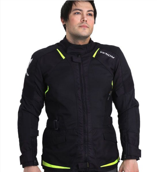 Venom City Yazlık/Mevsimlik Motosiklet Montu (Uzun Model)