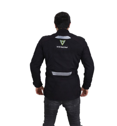 Venom City Yazlık/Mevsimlik Motosiklet Montu (Uzun Model)